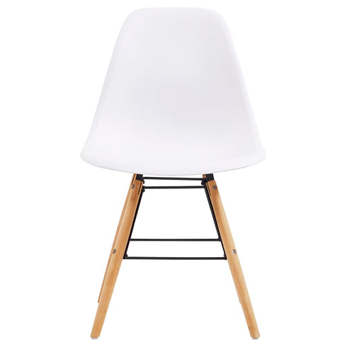 Swen Studio - 3 Piece Dining Set Plastic White