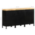 Rustika Rowe - Sideboard with 3 Drawers and 4 Doors Rough Mango Wood (2x323575+323576)
