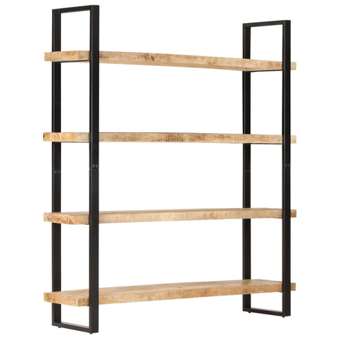 Rustika Rowe - 4-Tier Bookcase 160x40x180 cm Rough Mango Wood