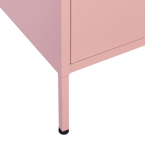 Lady Jillian - Storage Cabinet Pink 80x35x101,5 cm Steel - Model 1