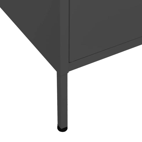 Lady Jillian - Storage Cabinet Anthracite 80x35x101,5 cm Steel - Model 1