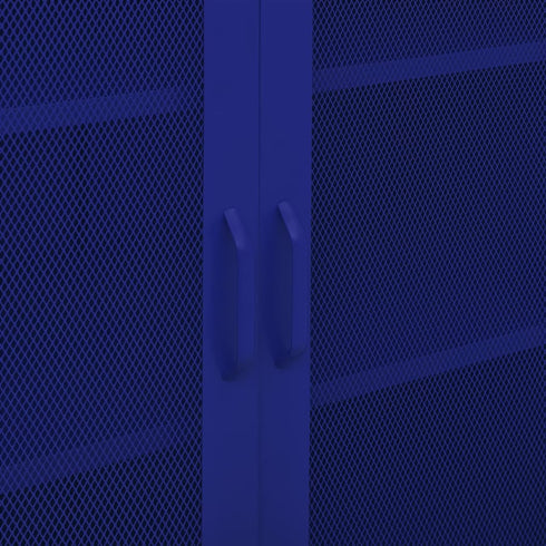 Lady Jillian - Storage Cabinet Navy Blue 80x35x101,5 cm Steel - Model 4