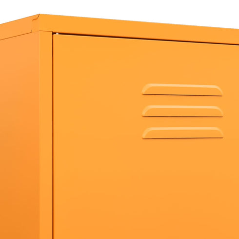 Lady Jillian - Wardrobe Mustard Yellow 90x50x180 cm Steel