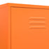 Lady Jillian - Wardrobe Orange 90x50x180 cm Steel
