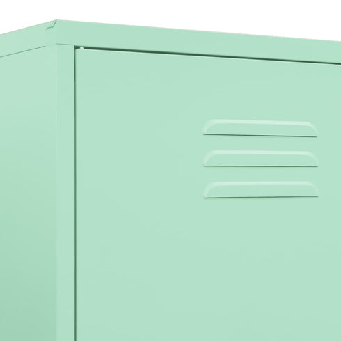 Lady Jillian - Wardrobe Mint 90x50x180 cm Steel