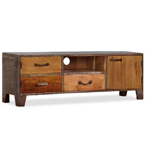 Rustika Rowe - TV Cabinet Solid Wood Vintage 118x30x40 cm