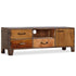 Rustika Rowe - TV Cabinet Solid Wood Vintage 118x30x40 cm
