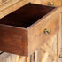 Rustika Rowe - Sideboard with 4 Drawers 160x40x85 cm Solid Mango Wood