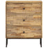 Rustika Rowe - Sideboard Set 3 Pieces Reclaimed Teak Wood