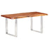 Rustika Rowe - Dining Table with Live Edges Solid Acacia Wood 200 cm 6 cm