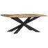 Rustika Rowe - Dining Table 180x90x76 cm Solid Reclaimed Wood