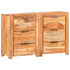 Rustika Rowe - Drawer Cabinet 118x33x75 cm Solid Acacia Wood