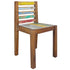 Rustika Rowe - Dining Chairs 6 pcs Solid Reclaimed Wood (326179+326180)