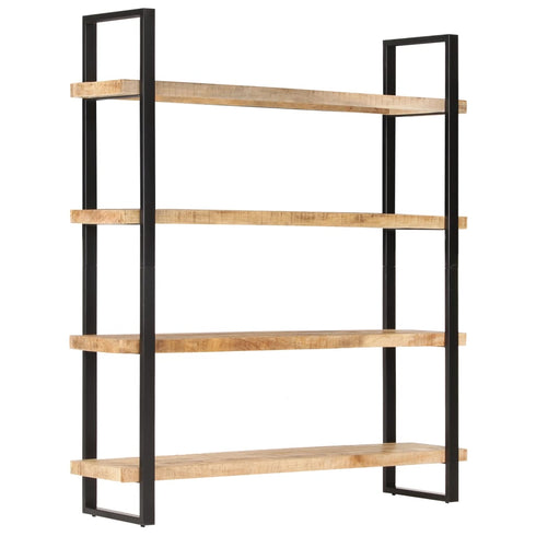 Rustika Rowe - 4-Tier Bookcase 160x40x180 cm Rough Mango Wood