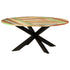 Rustika Rowe - Dining Table Round 175x75 cm Solid Reclaimed Wood