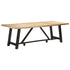 Rustika Rowe - Dining Table 240x100x76 cm Rough Mango Wood