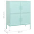Lady Jillian - Storage Cabinet Mint 80x35x101,5 cm Steel - Model 1