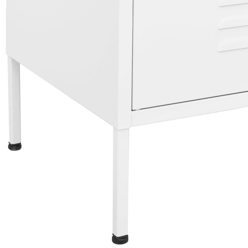 Lady Jillian - Storage Cabinet White 80x35x101,5 cm Steel - Model 2