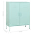 Lady Jillian - Storage Cabinet Mint 80x35x101,5 cm Steel - Model 3
