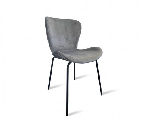 Jasmine Dining Chair in Light Grey