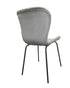 Jasmine Dining Chair in Light Grey