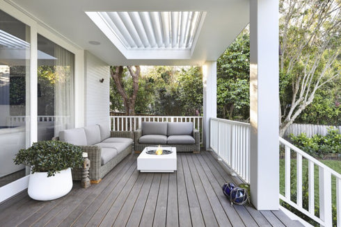 Ecosmart Fire Martini 50 Fire Pit Table - Natural Finish / Black Burner - ESF.O.MTI.50.NA.B