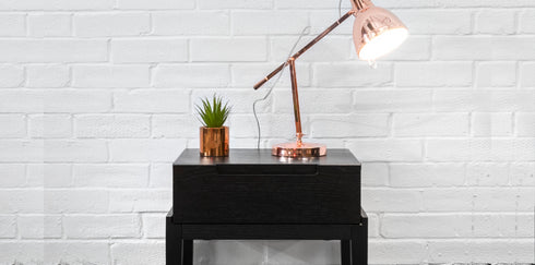 Willow Coffee Table With Shelf