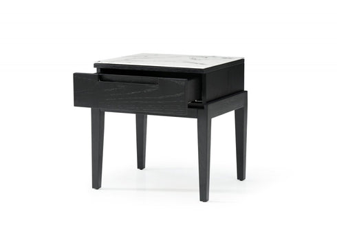 Orchid Marble Bedside Single Drawer