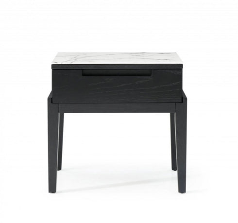 Orchid Marble Bedside Single Drawer