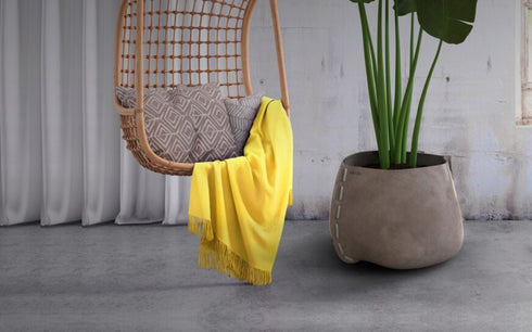 Blinde Design Stitch 75Concrete Planter - Natural Finish - BLD.1.P.STI.75.Y.NA