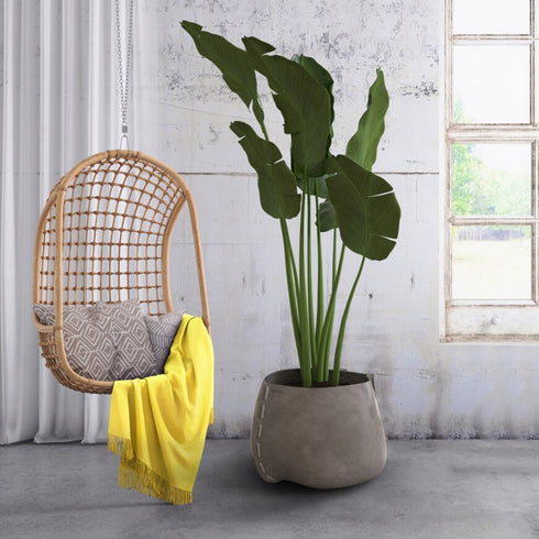 Blinde Design Stitch 75Concrete Planter - Graphite Finish - BLD.1.P.STI.75.Y.GH