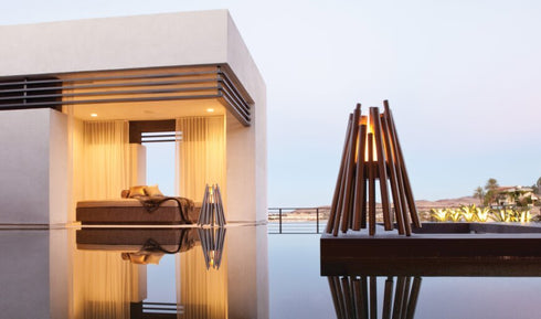 Ecosmart Fire StixPortable Fire Pit - Stainless Steel Finish / Stainless Steel Burner - ESF.O.STX.SS