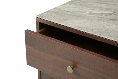 Willow Bedside Double Drawer