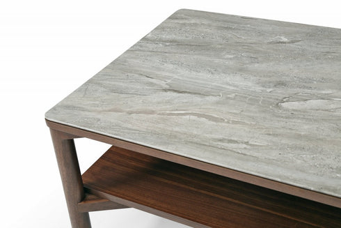 Willow Coffee Table With Shelf