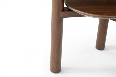 Willow Lamp Table With Shelf