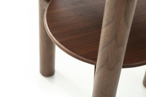 Willow Lamp Table With Shelf