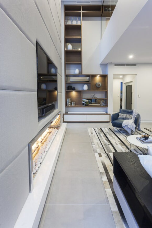 Ecosmart Fire XL900 Ethanol Burner - Stainless Steel Finish - ESF.B.XL9.WTT