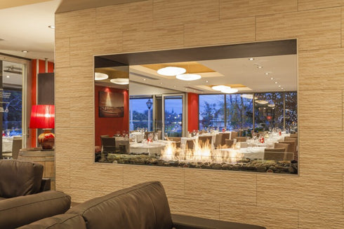 Ecosmart Fire XL900 Ethanol Burner - Black Finish - ESF.B.XL9.WTT.BL