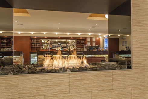 Ecosmart Fire XL900 Ethanol Burner - Black Finish - ESF.B.XL9.WTT.BL