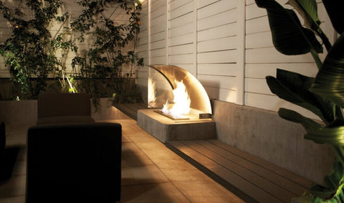 Ecosmart Fire XL900 Ethanol Burner - Stainless Steel Finish - ESF.B.XL9.WTT