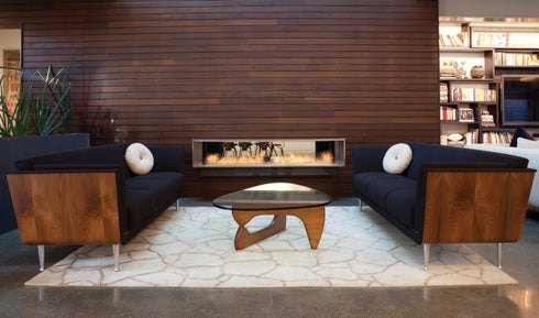 Ecosmart Fire XL900 Ethanol Burner - Stainless Steel Finish - ESF.B.XL9.WTT