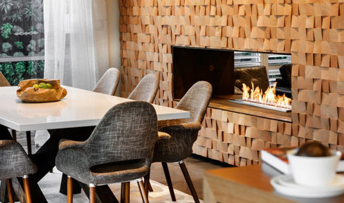 Ecosmart Fire XL900 Ethanol Burner - Black Finish - ESF.B.XL9.WTT.BL